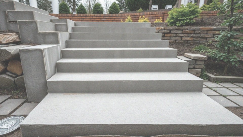 Jakie cechy ma beton na schody zewnętrzne?