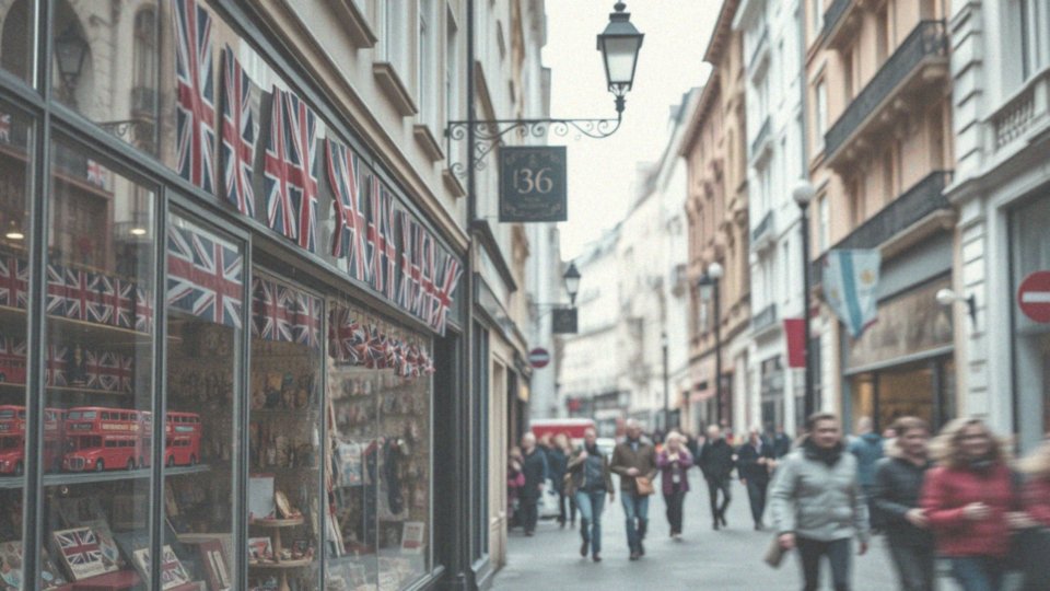 Gdzie w Londynie znajdują się najlepsze sklepy z pamiątkami?