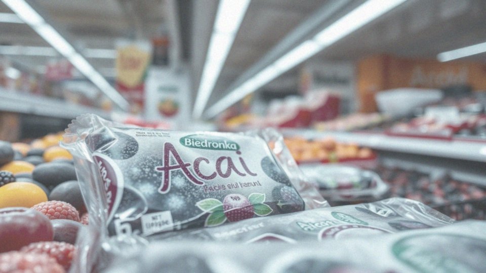 Jakie są opinie na temat jagód acai dostępnych w Biedronce?