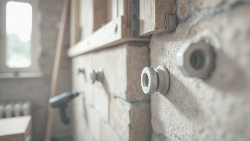 Jakie są efekty użycia kołków z kołnierzem?