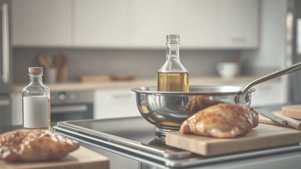 Jaki olej najlepiej użyć do smażenia kurczaka?
