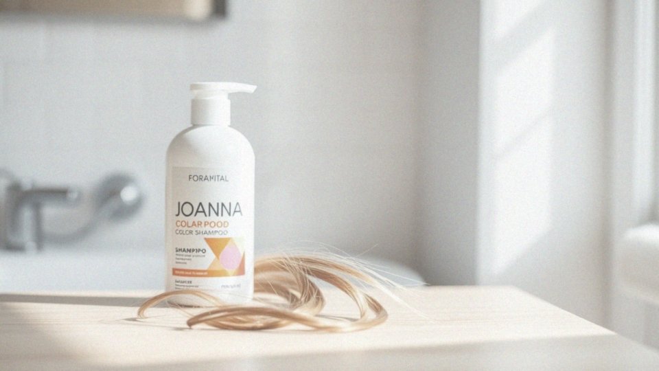 Jak szampon koloryzujący Joanna wpływa na naturalny blask włosów?