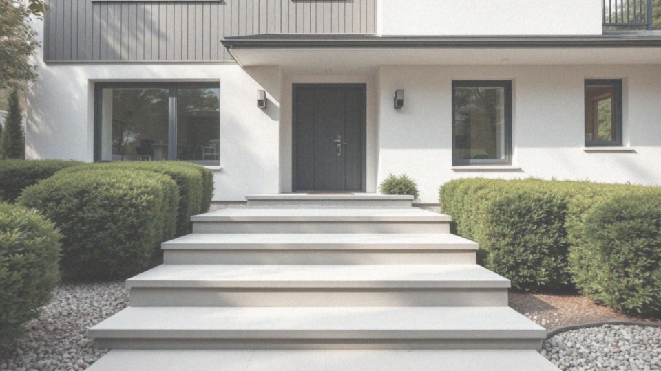 Jak dobrać schody zewnętrzne do stylu architektonicznego budynku?
