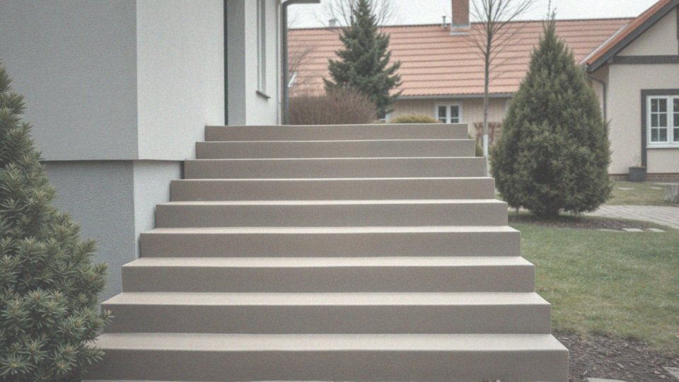 Jakie są zalety używania farby na schody betonowe?