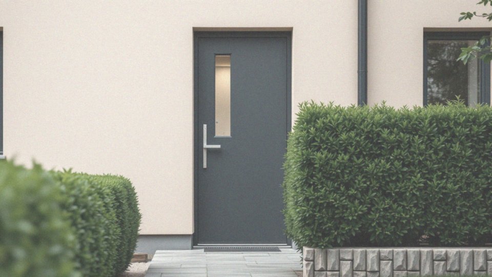 Co powinno charakteryzować estetyczne drzwi wejściowe?