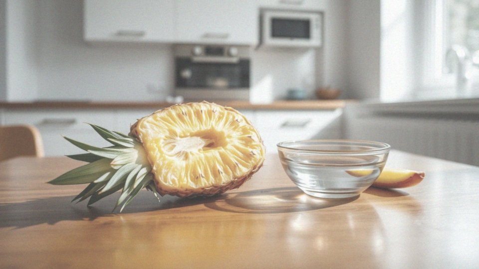 Jak ananas przeciwdziała zlepianiu płytek krwi?