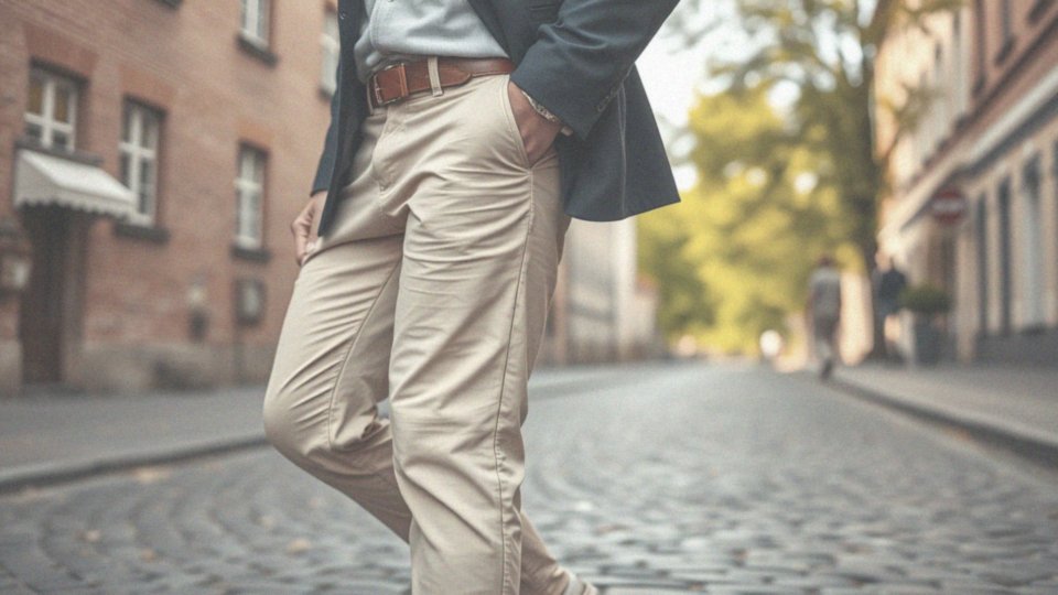 Jakie spodnie na niesformalizowane wyjścia pasują do granatowej marynarki?