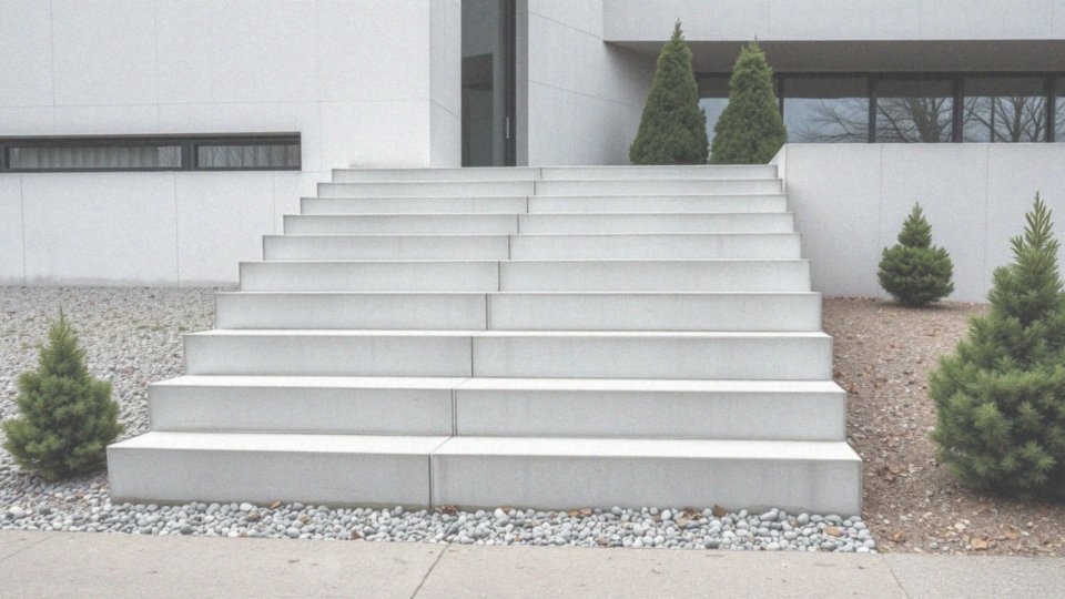 Jakie materiały są wykorzystywane do produkcji okładzin na schody betonowe zewnętrzne?