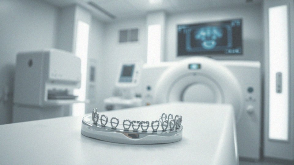 Jakie są potencjalne zagrożenia nagrzewania aparatu ortodontycznego podczas MR?