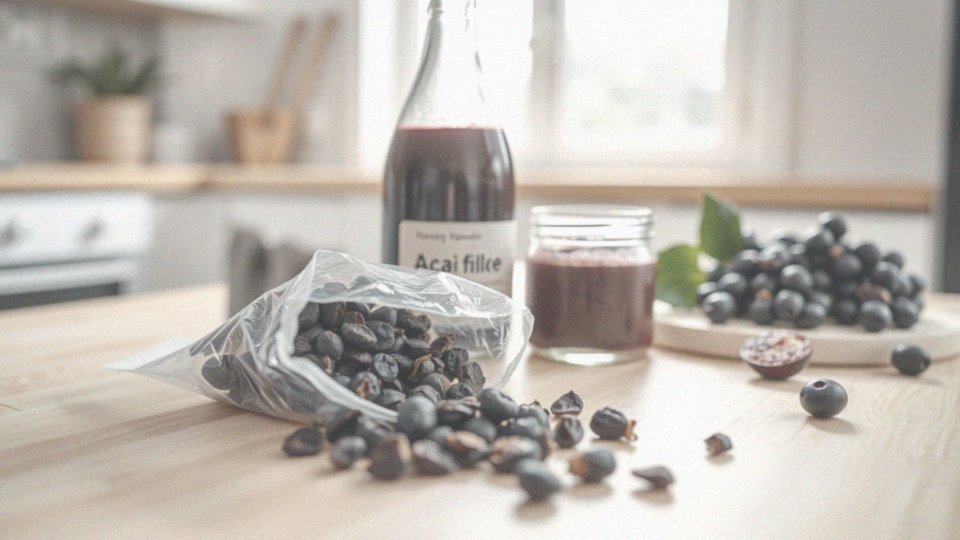 W jakiej formie można kupić jagody acai?