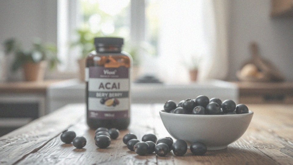 Jakie jest dawkowanie jagód acai w formie suplementów diety?