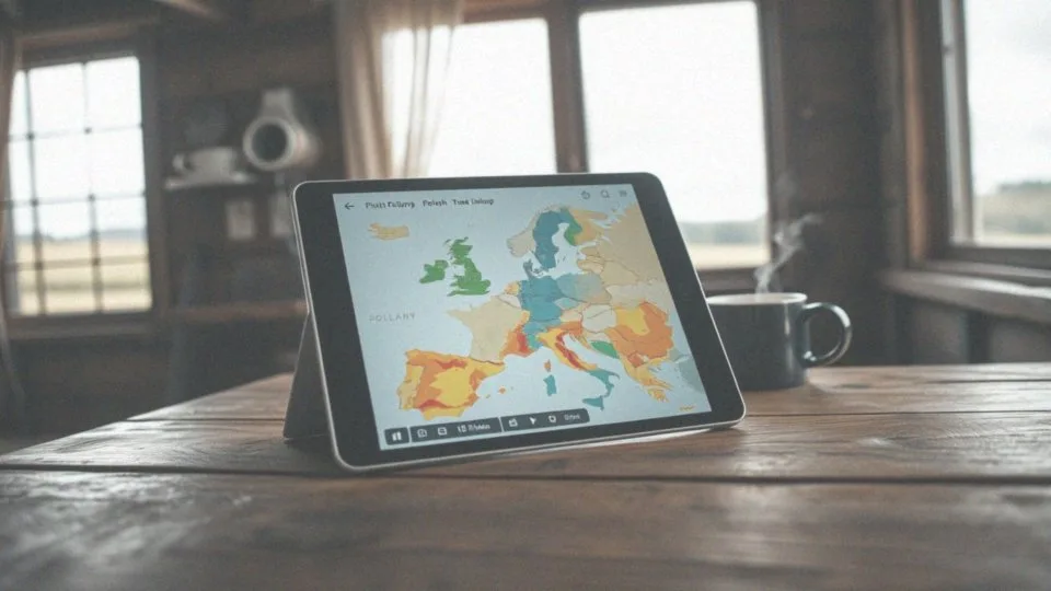 Pogoda Polska mapa – aktualne warunki i prognozy na 5 dni